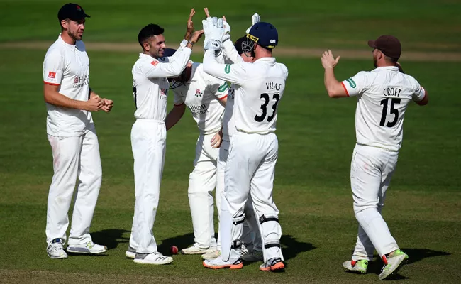 Maharaj Takes Seven As Lancashire Thrilling Tie Against Somerset - Sakshi