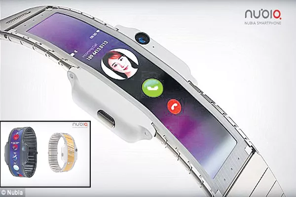 Smartphone and smartwatch from China Nubia Company - Sakshi