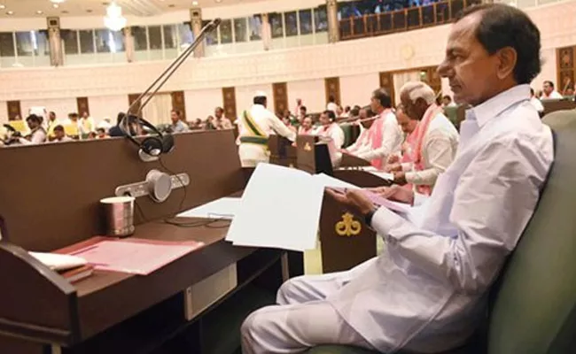 Details Of Telangana Assembly Sessions From TRS Government Formed - Sakshi