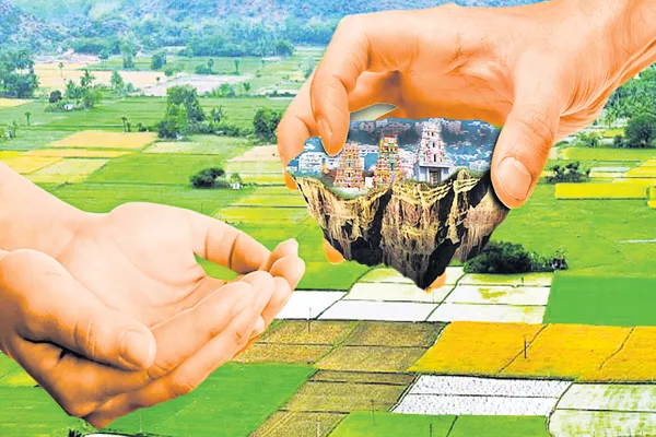 24,614 acres of land swaha - Sakshi