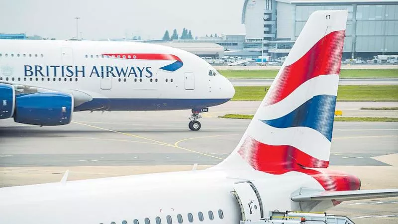 British Airways travelers' credit card details hacked - Sakshi