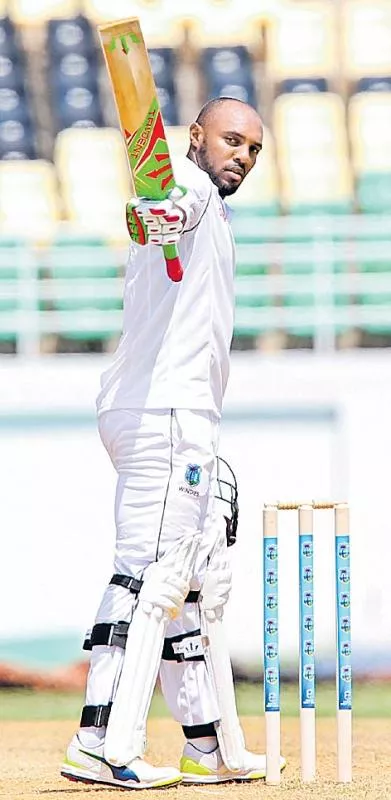 Sunil Ambris Slams 114 as Warm-up Match Ends in a Draw - Sakshi