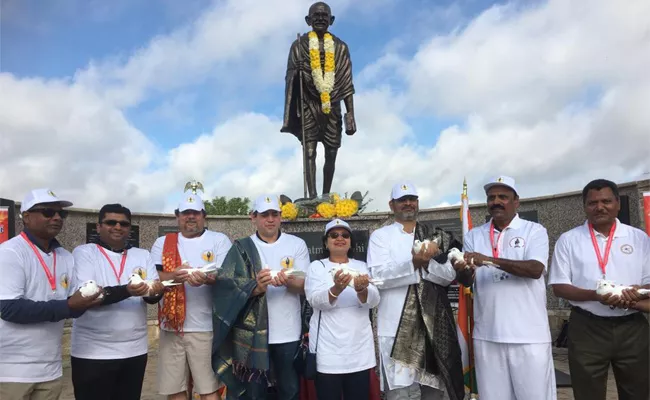 Gandhi 149th Birth Anniversary Celebrations held in Dallas - Sakshi