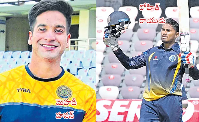 Hyderabad beat Chattisgarh by 101 runs - Sakshi