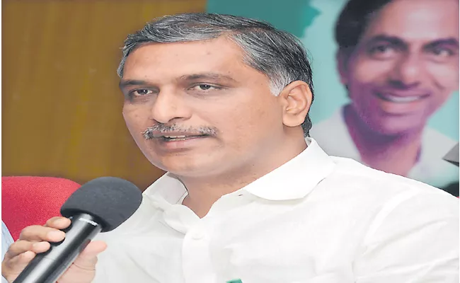 Harish Rao Orders Officers To Release Sriram Sagar Water To Agriculture - Sakshi