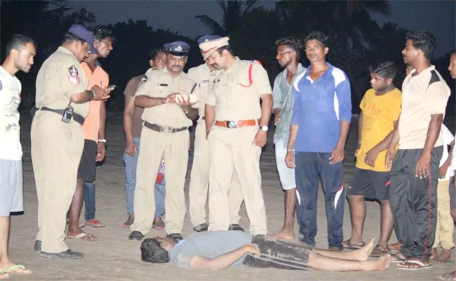 Two Men Died In Rishi konda Beach Accident - Sakshi