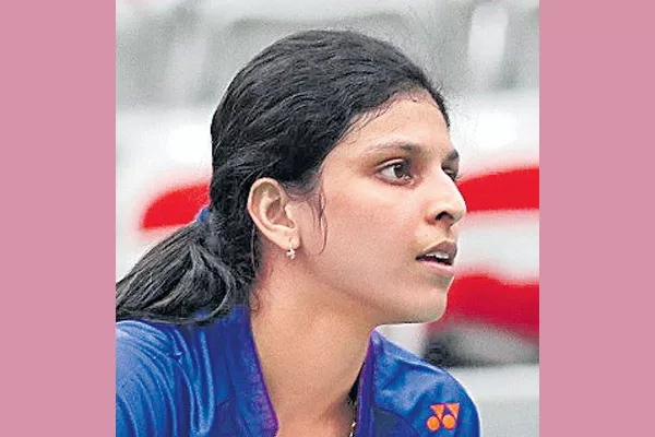 Sai uttejitha enter to quarter finals - Sakshi