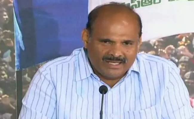 Chandrababu Destroyed All Systems In AP YSRCP Leader Parthasarathy - Sakshi