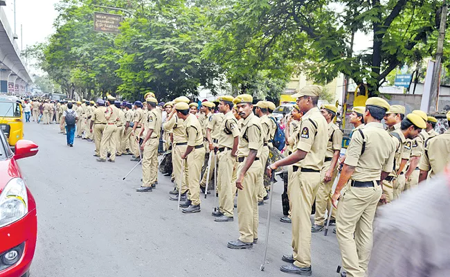 Police Officers Association Demands For Two Month Additional Salary - Sakshi