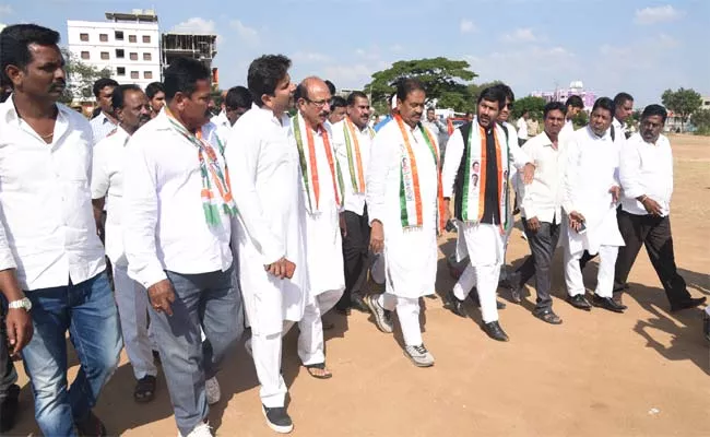 Telangana Elections Rahul Gandhi Visit  In Nizamabad - Sakshi