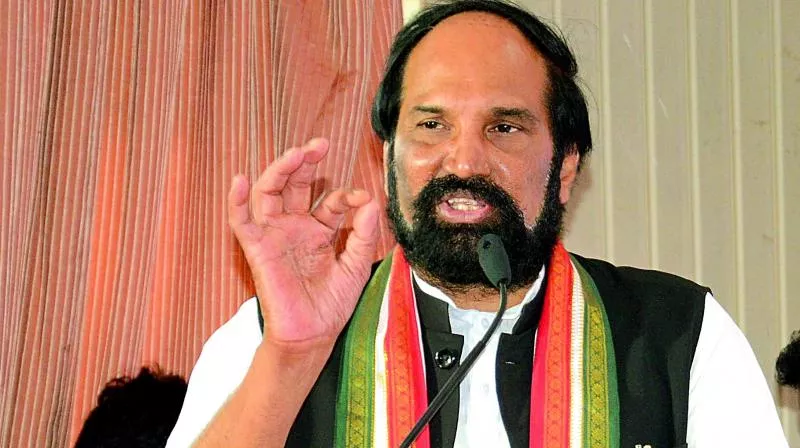 Tpcc Chief Uttam Fires On Kcr - Sakshi