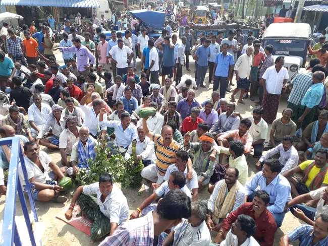 farmers face massive losses due to titli cyclone - Sakshi