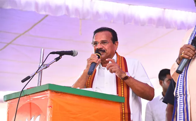 Sadananda Gowda Criticize On KCR Government Mahabubnagar - Sakshi