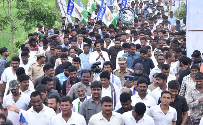 YS Jagan 287Th Day Prajasankalpayatra Schedule Released - Sakshi