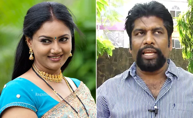 Actress Raksha Complaint Against Shanmugarajan - Sakshi