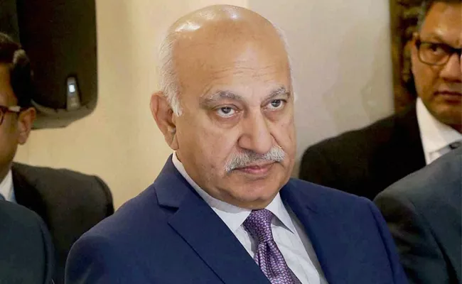 MJ Akbar files defamation case against journalist Priya Ramani - Sakshi