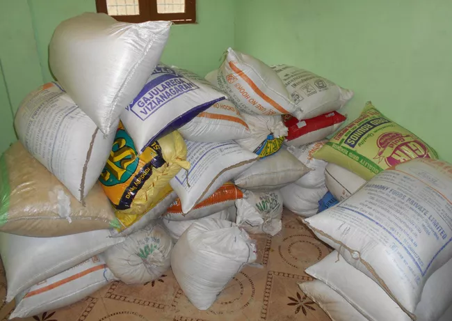 Ration rice seized In Visakhapatnam - Sakshi