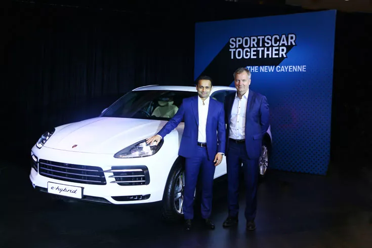 Porsche Cayenne Drives In Indian Market - Sakshi