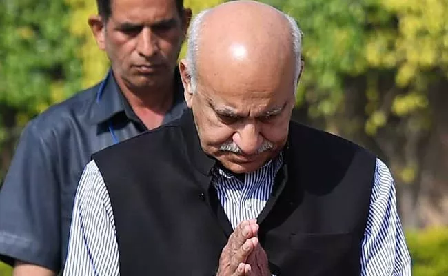  #MeToo Allegations MJ Akbar Quits as Union Minister  - Sakshi