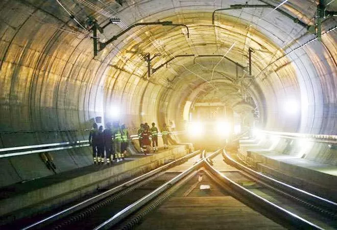 India's first railway station inside tunnel to come up in Himachal - Sakshi