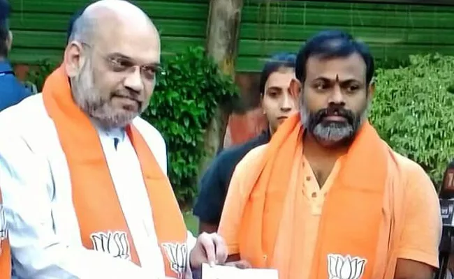 Swami Paripoornananda Joining In BJP - Sakshi