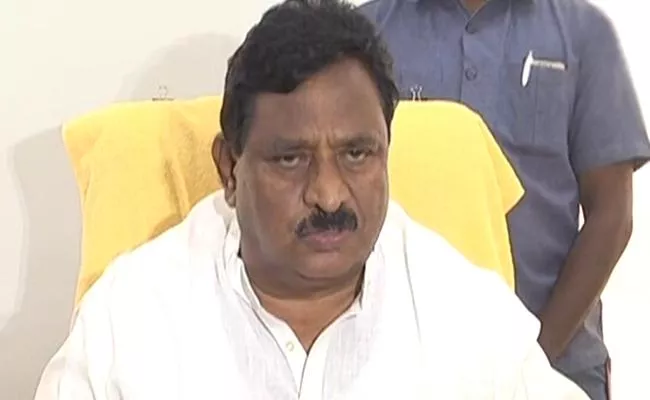 Chinarajappa Comments On Titli Cyclone - Sakshi