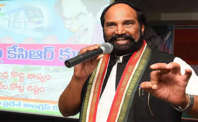 Utham Kumar Reddy Slams KCR In Hyderabad - Sakshi