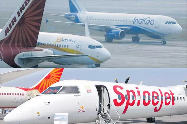 IndiGo, SpiceJet, Jet Airways face credit rating revisions as costs spiral - Sakshi