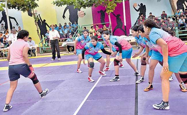 All India Kabaddi Tourney Started - Sakshi