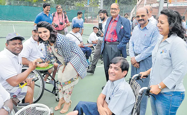 Abdul Gafar, Pratima win Wheelchair Tourney opener - Sakshi