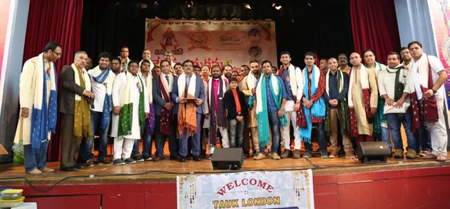 Bathukamma Dasara celebrations held in London - Sakshi