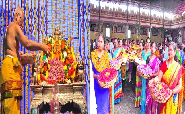 Bhadrachalam Temple Giri Putri Celebration Khammam - Sakshi