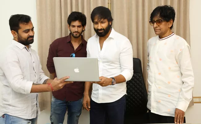 Anaganaga O Prema Katha Film Theatrical Trailer Launched by Gopichand - Sakshi