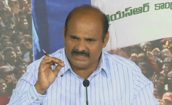 YSRCP Leader Parthasarathy Slams Chandrababu Naidu Over Murder Attempt On YS Jagan - Sakshi