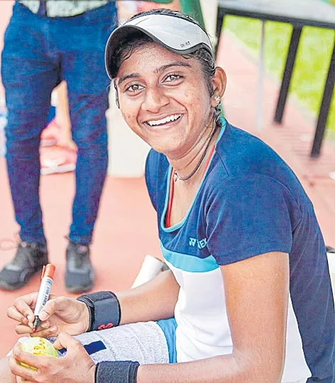 Pranjala Yadlapalli enters main draw - Sakshi