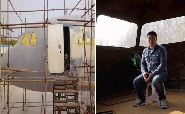 Chinese Garlic Farmer Builds His Own Plane - Sakshi