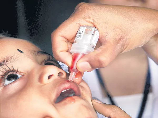 Polluted polio in the state - Sakshi