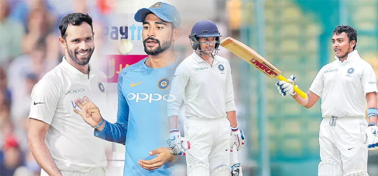 Mayank, Prithvi, Siraj ,hanuma vihari: Form Guide of Team India New Recruits - Sakshi