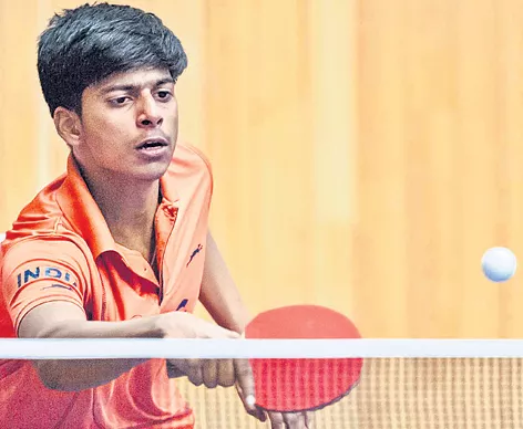 Snehit to represent India in World Junior TT Championship - Sakshi