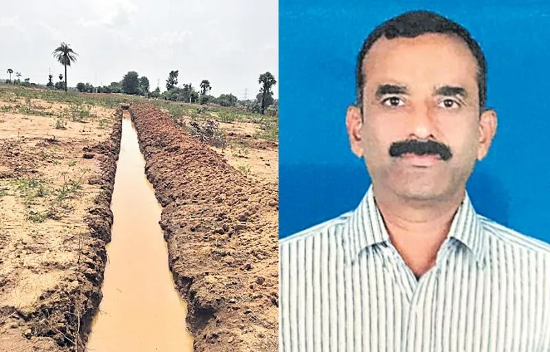 Plenty of water in the trenches - Sakshi