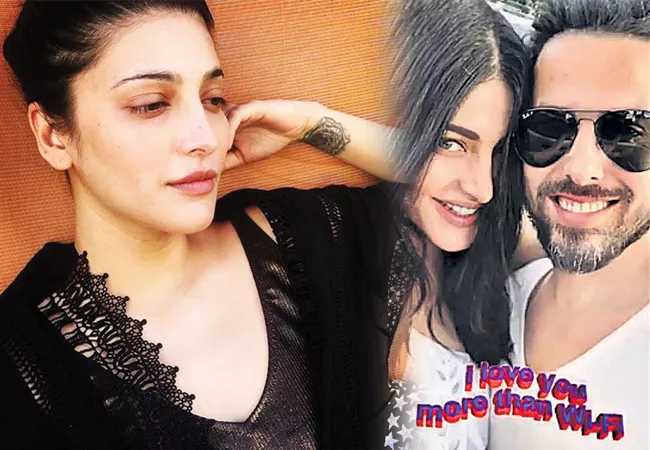 Shruti Haasan just make her relationship with Michael Corsale official - Sakshi