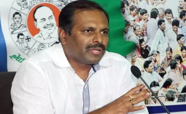 YSRCP MLA Gadikota Srikanth Reddy Slams Chandrababu In Hyderabad - Sakshi