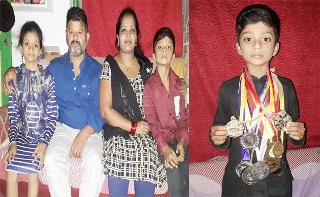 Thanuku Kid Talent In Martial Arts West Godavari - Sakshi