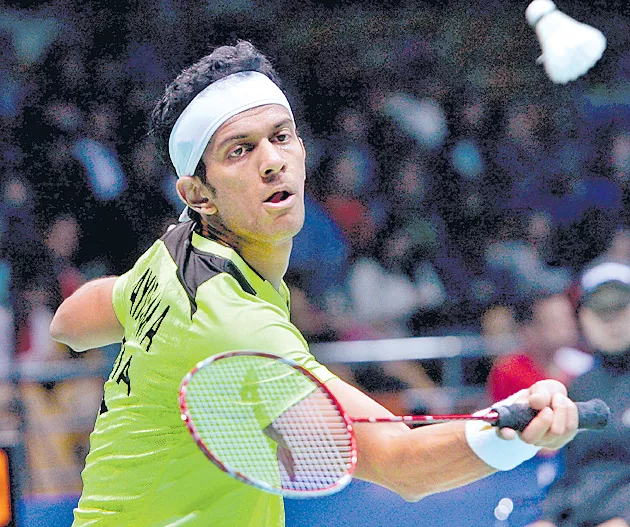 Ajay Jayaram Enters Quarters, Sourabh Bows Out of Chinese Taipei Open - Sakshi