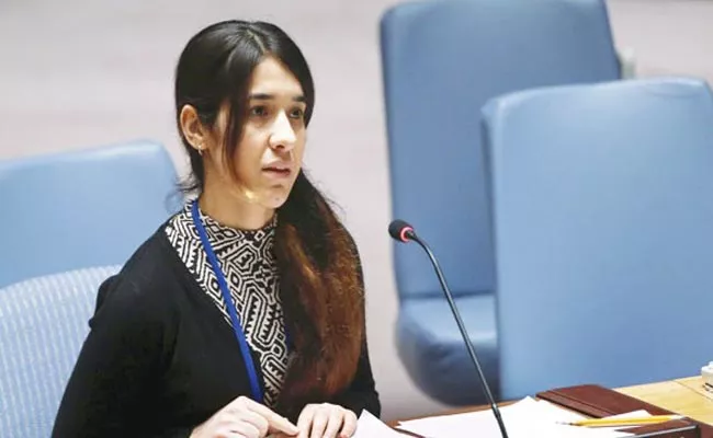 Nadia Murad Once ISIS Slave Now Nobel Laureate - Sakshi