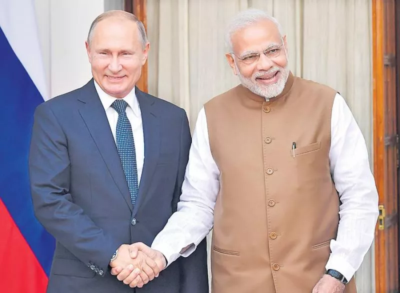 India, Russia sign $5 billion deal for S-400 air defense systems - Sakshi