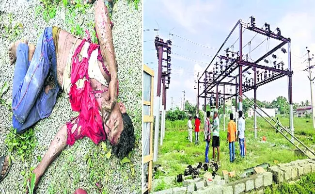 Electric Shock Two Members Died Mahabubnagar - Sakshi