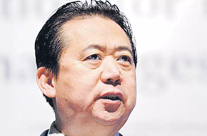 Interpol president Meng Hongwei missing - Sakshi