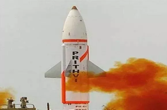 India Successful night trial of Prithvi II missile - Sakshi