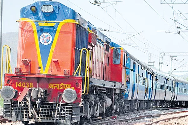 All trains are full at dussehra and diwali - Sakshi